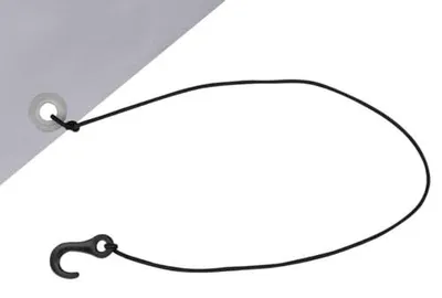 Immagine prodotto di EAL mezzo garage misura L, circonferenza max. 8,7 m, colore argento, copertura di protezione, cofano di protezione, copertura, resistente alle intemperie