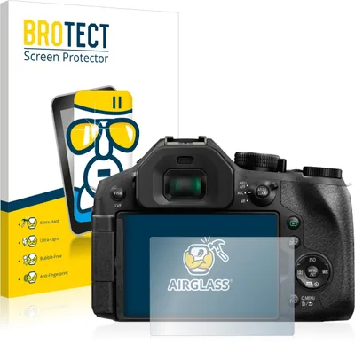 Produktbild von BROTECT Schutzglas für Panasonic Lumix DMC-FZ330 Schutzfolie Panzer Folie Glas Display Schutz klar