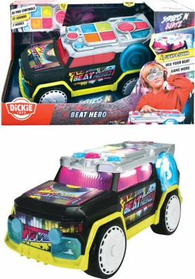 Obrázok produktu pre Dickie Toys Beat Hero Muzyczny Model 33,5 cm Światła