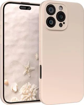 Produktbild von EAZY CASE - TPU Hülle für Apple iPhone 16 Pro Max, TPU Case stoßfeste Handyhülle, weiches Cover mit Kameraschutz, Silikonhülle in Natur