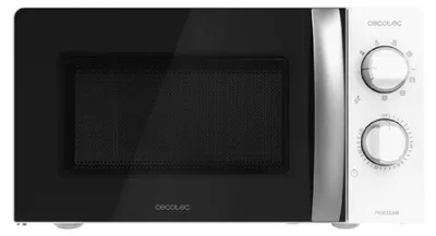 Image de Cecotec GrandHeat 2110 Micro-ondes mécanique 20 l 700 W Grill, 3DWave, décongélation, 6 niveaux de puissance, minuterie 30 m
