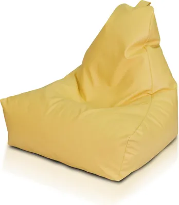 Obrázek produktu pro Ecopuf Keiko, sedací vak, sedací vak, venkovní køeslo Pouf, sedací vak, Žlutá hoøèice E3, M