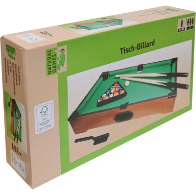 Produktbild von Billardtisch Tischbillard 53x32,5cm mit Zubehör