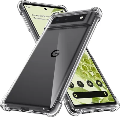 Zdjęcie produktu dla Silikonowe etui dla Google Pixel 6 Pro - Przeźroczyste KP30055