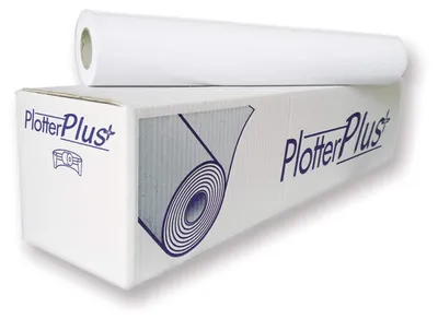 Plotterpapier-Rollen 61 cm x 50 m, 90 g/m², weiß, 4 Stück