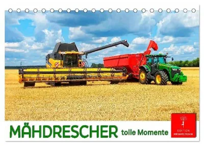 Produktbild von Mähdrescher - tolle Momente (Tischkalender 2026 DIN A5 quer), CALVENDO Monatskalender