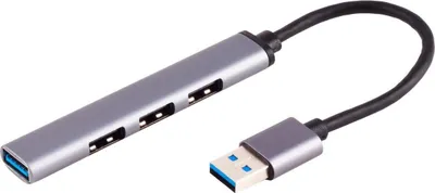 Zdjęcie produktu dla S/CONN 13-50001, USB 3.2 Gen 1 (3.1 Gen 1) Type-A, USB 2.0 Type-A, USB 3.2 Gen 1 (3.1 Gen 1) Type-A, 5000 Mbit/s, Szary, Aluminium, Kabel okrągły