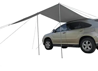 Image de Auvent robuste pour véhicules, idéal pour les tentes de toit et le camping