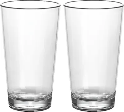 Produktbild von Gimex Latte Macchiato Glas 2er-Set, klar 350 ml