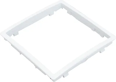 Produktbild von Zierring weiß für Glasrahmen Serie QUADRA