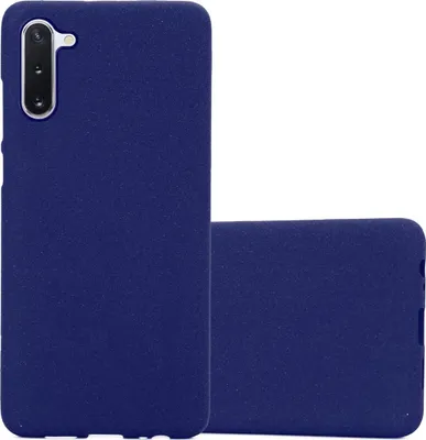 Produktbild von Cadorabo Schutzhülle für Samsung Galaxy NOTE 10 Hülle in Blau Handyhülle TPU Etui Cover Case