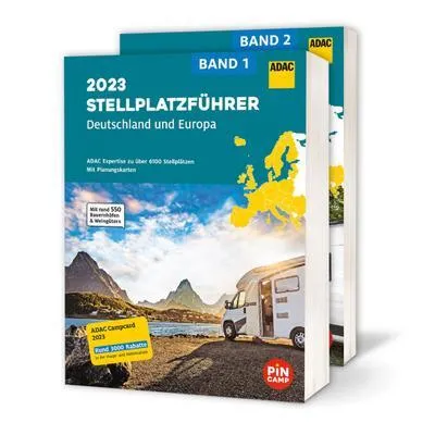 Produktbild von ADAC Stellplatzführer 2023 Deutschland und Europa