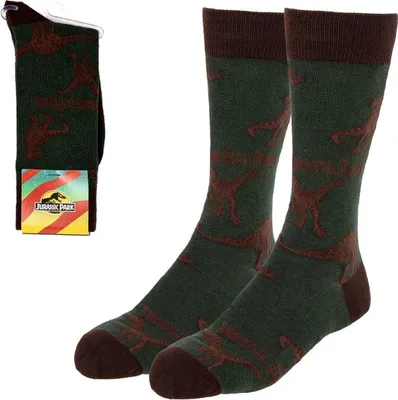 Produktbild von Socken Jurassic Park Uni Dunkelgrün - 35-41