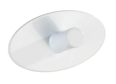 Produktbild von Wandhaken Piceno Weiß matt 2er Set Edelstahl