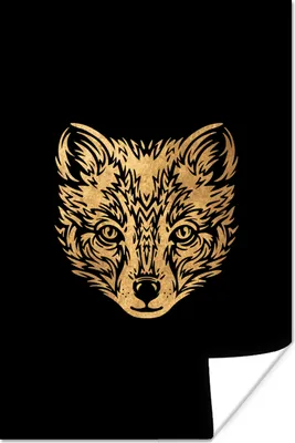 Produktbild von MuchoWow® Poster Bild - Fuchs - Tier 60x90 cm - Wanddekoration