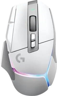 Produktbild von Logitech G G502 X PLUS, rechts, Optisch, RF Wireless, 25600 DPI, Weiß