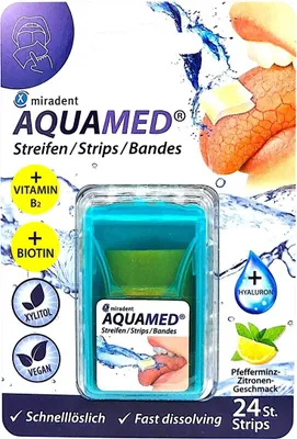 Obrázok produktu pre Miradent Aquamed strips 24 kusov