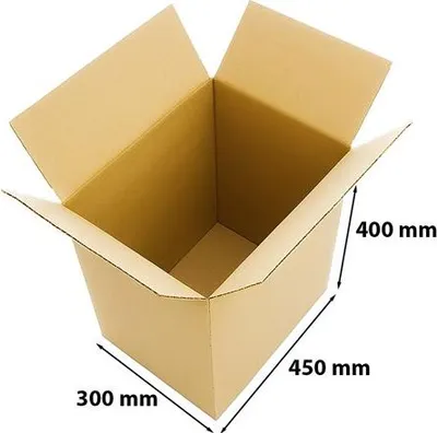Zdjęcie produktu dla Kartony 450x300x400mm Pudełka Tekturowe Grube Do Pakowania 5w