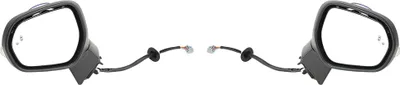 Immagine prodotto di Johns, set specchietti retrovisori esterni sinistro e destro con primer, adatti per Ford Fiesta 17 HJ/HF