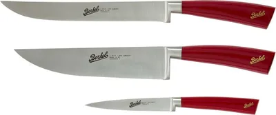 Produktbild von BERKEL Set 3 Kochmesser Elegance Rot