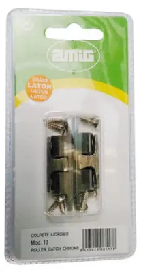 Produktbild von Paar Doppelkugelschnäpper Schnapper Schnäpper Kugelschnapper Messing vernickelt 50mm