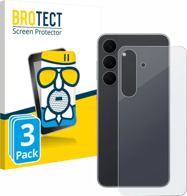 Produktbild von 3x BROTECT Entspiegelungs Schutzglas für Samsung Galaxy S25 FE (Rückseite) Schutzfolie Panzer Folie Glas Display Schutz matt