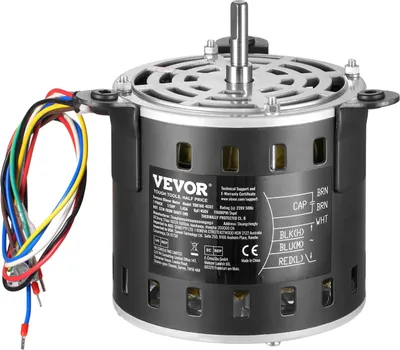 Zdjęcie produktu dla silnik dmuchawy 1/5 KM 1,45 A 700/900/1100 obr./min 3-biegowy kondensator 8μF/450 V