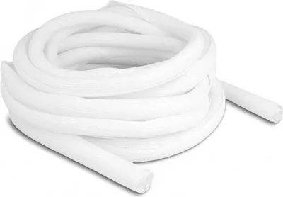 Produktbild von DELOCK Geflechtschlauch selbstschließend 10 m x 19mm weiß