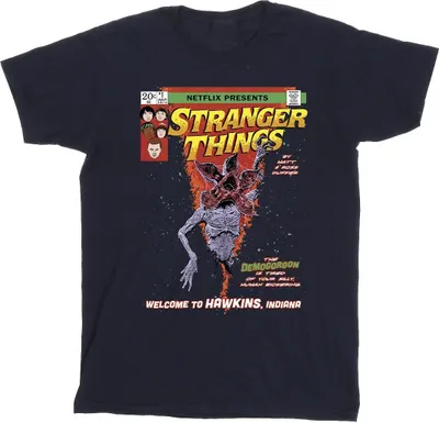 Produktbild von Netflix - "Stranger Things" T-Shirt für Herren BI45704 (XXL) (Marineblau)
