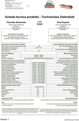 Obrázok produktu pre Kúsky údeného bravčového saláma, váha cca 340 g - Kofler Delikatessen