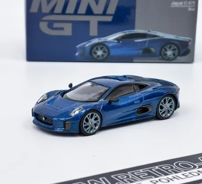 Obrázok produktu pre Jaguar C-X75 Blue – Mini GT 1:64