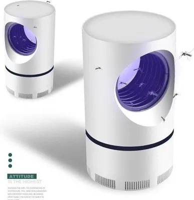 Obrázek produktu pro Lampa na hmyz na 45 nocí – lapač hmyzu – odpuzovač komárů – LED světlo – noční světlo
