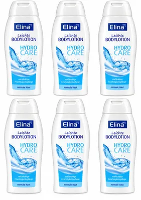 Produktbild von Elina med Leichte Bodylotion Hydro Care – 250 ml ( 6 Pack)