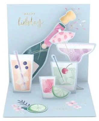 Produktbild von Doppelkarte Happy birthday Auf Dich