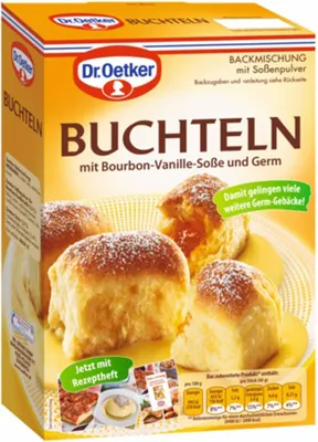 Produktbild von Dr. Oetker Buchteln mit Vanille Soße 537g