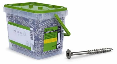 Obrázek produktu pro ESSVE ESSDRIVE Šrouby do dřeva A4 z nerezové oceli s Torxovou hlavou a zapuštěnou hlavou 4 x 50 mm ESSBOX 200 ks
