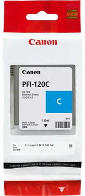 Immagine prodotto di Canon Cartridge PFI-120 azurová 130ml, pro iPF TM200, TM205, TM300, TM305