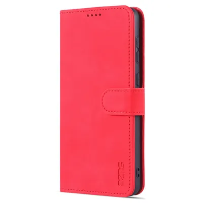 Immagine prodotto di Custodia protettiva per smartphone Samsung Galaxy A33 5G, cover, custodia portafoglio a 360 gradi, colore: rosso