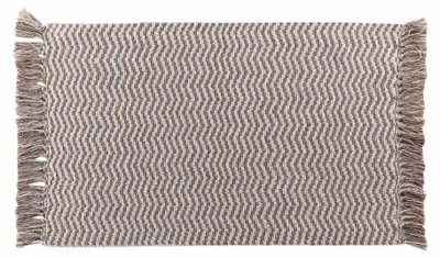 Zdjęcie produktu dla Pleciony dywanik z frędzlami ALESSIA, 50 x 80 cm