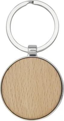 Productafbeelding van Avenue - "Moreno" sleutelhanger van hout, rundermodel, PF3561 (één maat) (natuurlijke kleuren)
