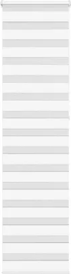 Produktbild von Doppelrollo Weiß 60x230 cm Stoffbreite 55,9 cm Polyester