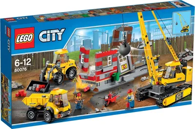 Produktbild von Lego 60076 City - Abriss-Baustelle