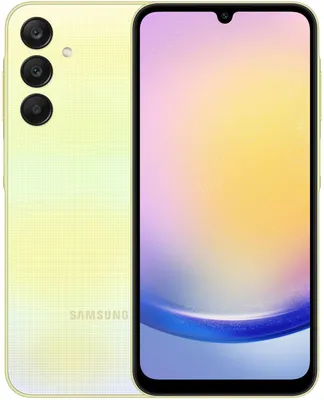 Produktbild von Samsung Galaxy A25 5G , 16,5 cm (6.5"), 1080 x 2340 Pixel, 6 GB, 128 GB, 50 MP, Gelb