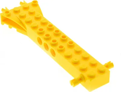 Produktbild von 1x Lego Fahrgestell 2x12 gelb Auto Hubschrauber Helikopter Platte 4158488 30621