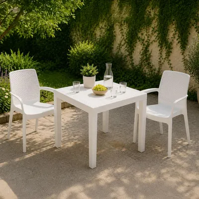 Immagine prodotto di Matali - set Salotto da Esterno, Bianco, 2 Posti  Italy