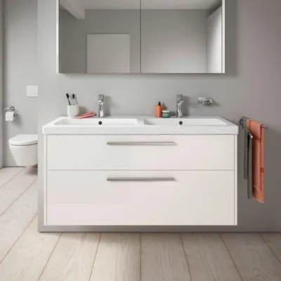 Obrázek produktu pro DURAVIT DC4674010220000 D-Code WTU Wall h. Tlačítko 2,f.DWT