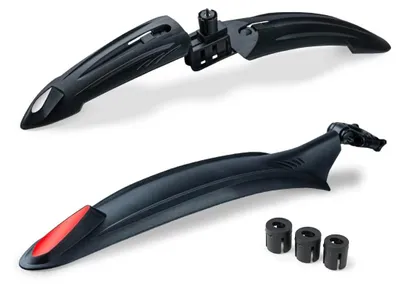 Produktbild von Sportisfaction Fahrrad Schutzblech Set 26-29 Zoll 340g Leicht für MTB Fully E-Bike