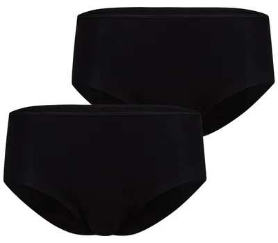 Produktbild von Skiny Damen Panty Advantage Modal Invisible 2-Pack black - Größe 42