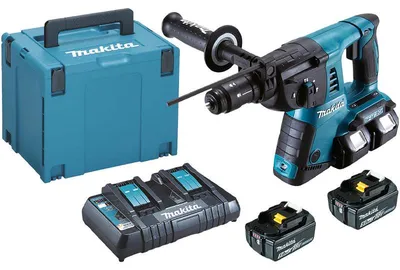 Image de Perfo-burineur SDS+ Brushless 4x5Ah 36V LXT ® MAKITA DHR264PT4J 2 x MAKPAC