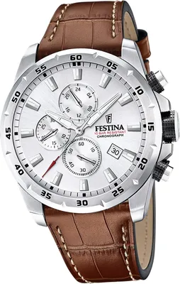 Obrázok produktu pre Pánske kožené náramkové hodinky Festina hnedé Elegant D2UF20692/1